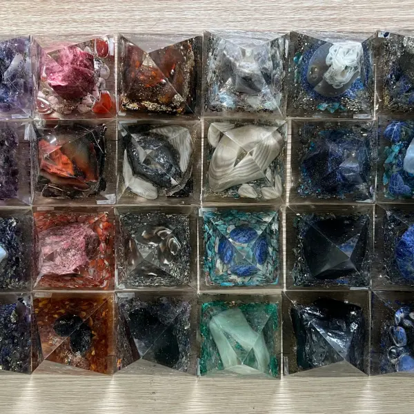 Orgonit piramidka 58mm